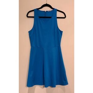 BCBG blue sleeveless dress - medium